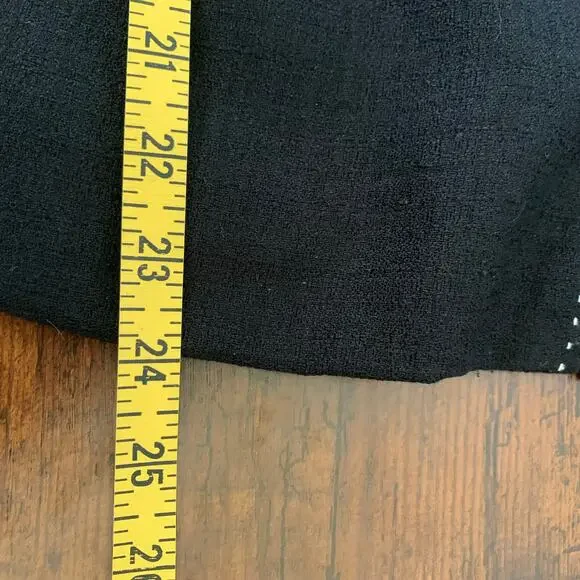 CLIO 2 Suits Cropped Black Blazer Size Large - Picture 6 of 6